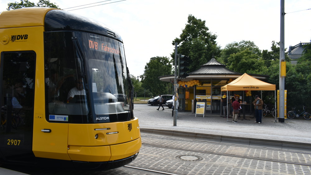 MOBI Punkt am Albertplatz  ©MeiDresden.de