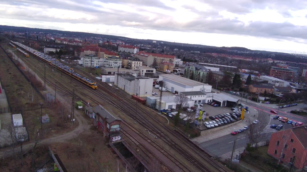 Güterbahnhof Dresden-Neustadt  Foto: privat