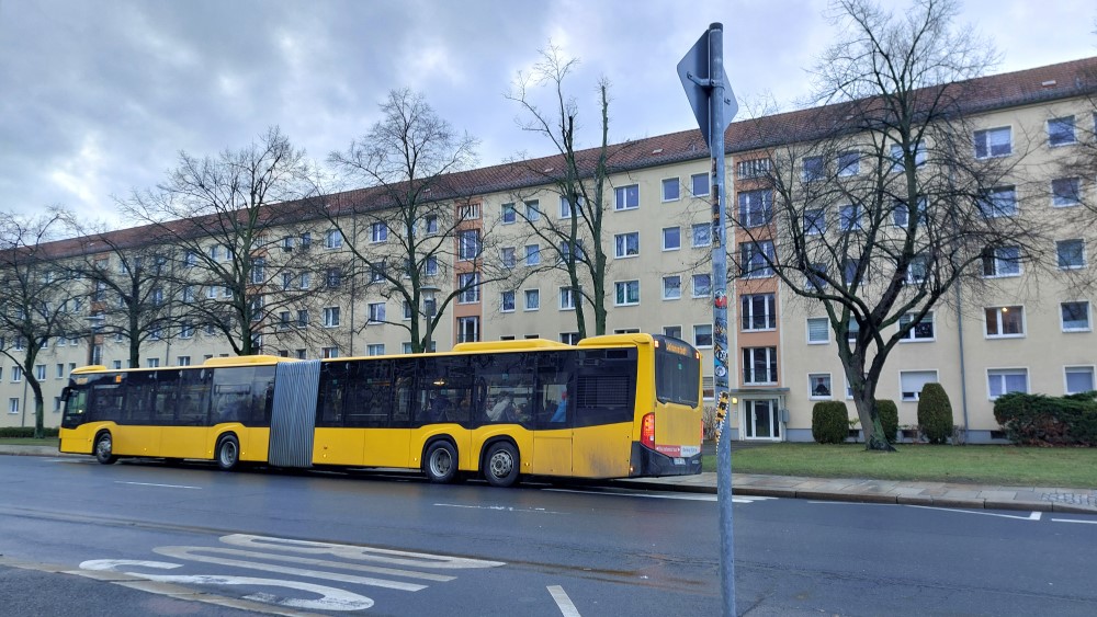 Bus 62 Gerichtsstrasse  Foto: © MeiDresden.de/Mike Schiller